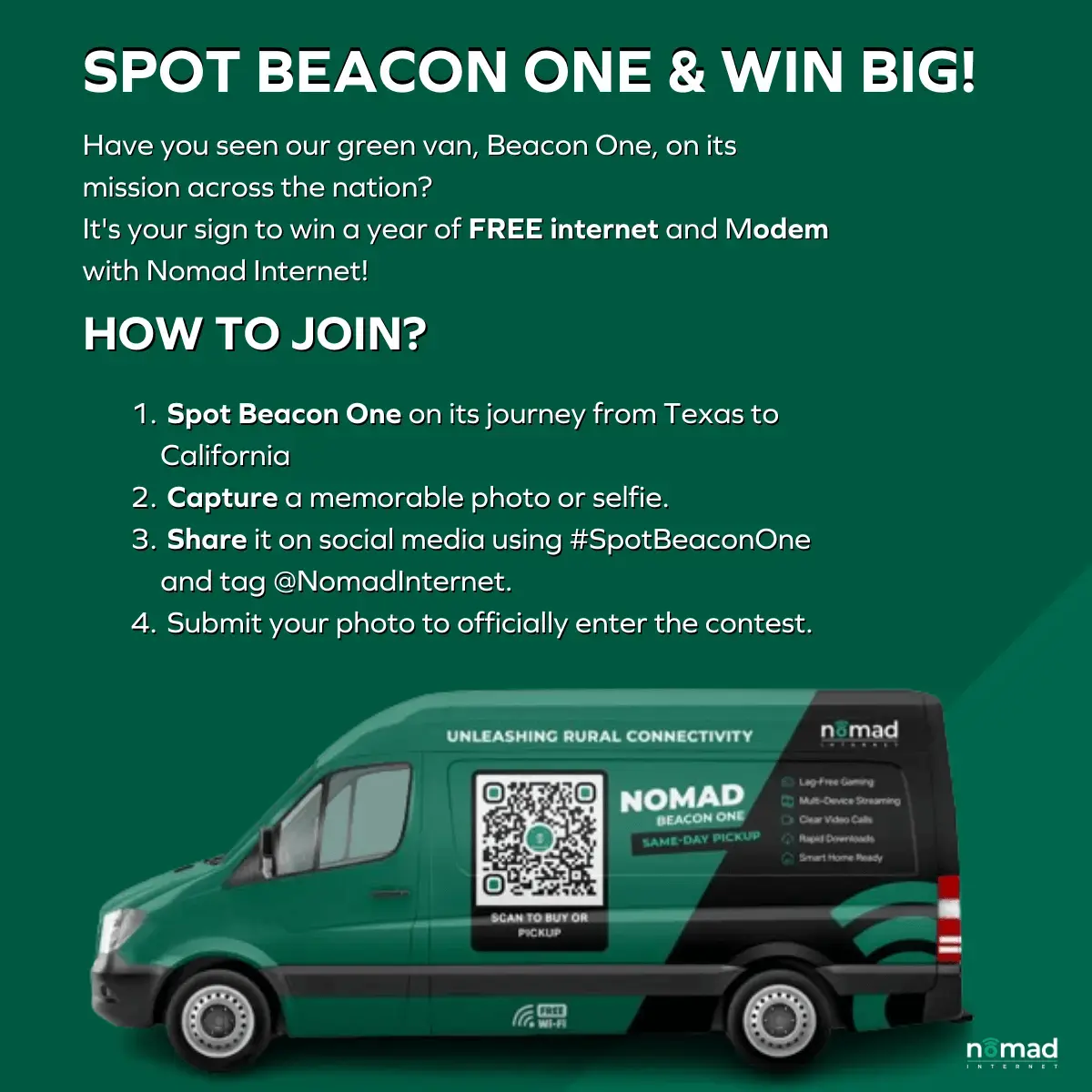 Spot Beacon One & Win Big