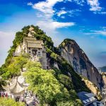 Mount Hua on a mountain