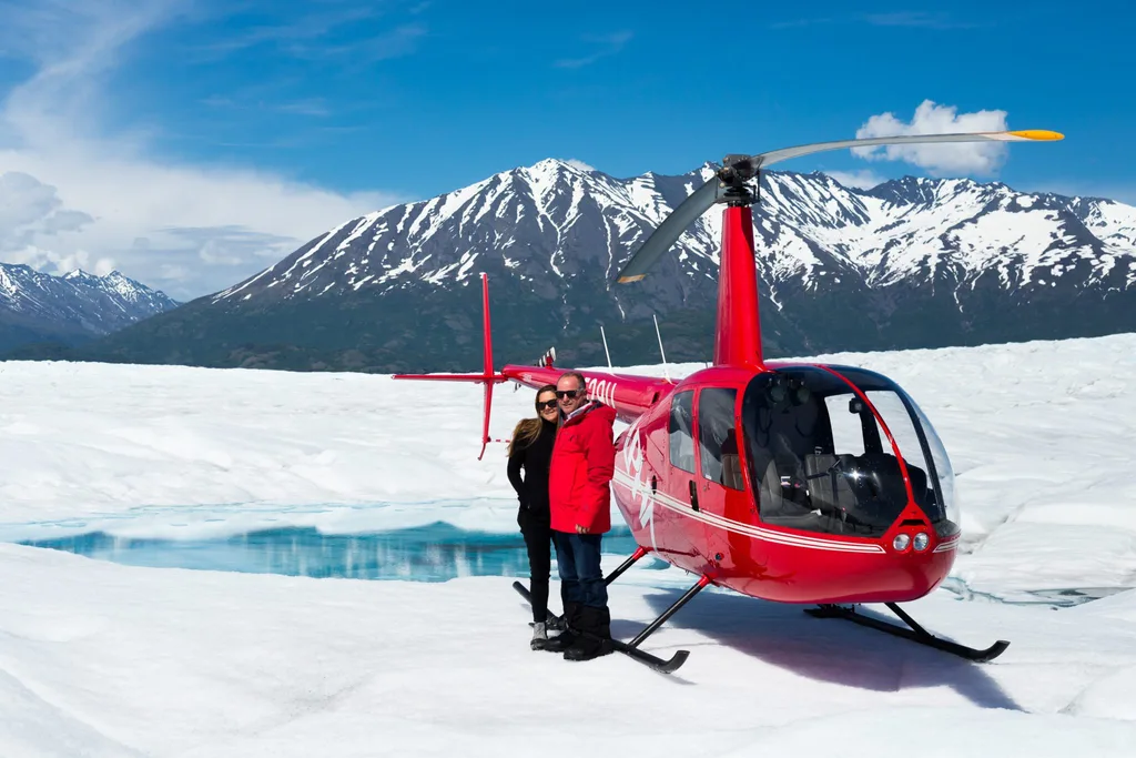 Helicopter Glacier Landings Helicopter Glacier Landings
